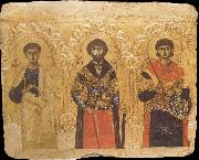 The Apostle Phillip and the Saints Theodore and Demetrius